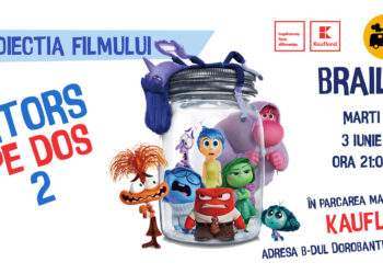 Cinemobilul împlinește 10 ani și aduce magia filmului la Brăila