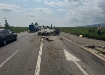 Copil de 4 ani, din Brăila, rănit într-un accident produs pe DN1B, în județul Buzău