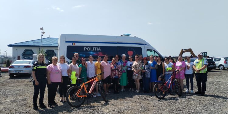 Despre siguranța rutieră cu șoferii, bicicliștii și pietonii din Vădeni