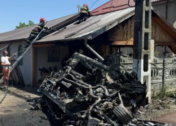 Accident rutier cu trei persoane rănite, în localitatea Drăgănești