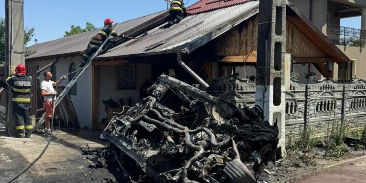 Accident rutier cu trei persoane rănite, în localitatea Drăgănești