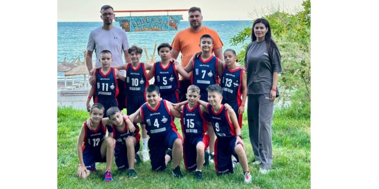 Cuza Pirates Brăila baby baschet