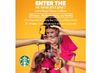 Brăila Mall găzduiește un eveniment special, dedicat lansării noului meniu cu băuturi de vară de la Starbucks