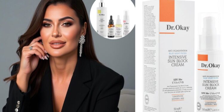 Lili Apostol – imaginea oficială a brandului Dr.Okay în România