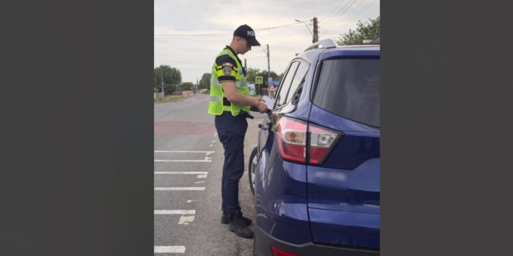 acțiune proprie pentru creșterea vizibilității polițienești și reducerea riscului rutier