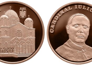lansează în circuitul numismatic o monedă din tombac cuprat cu tema 2025 - „Anul Cardinal Iuliu Hossu”