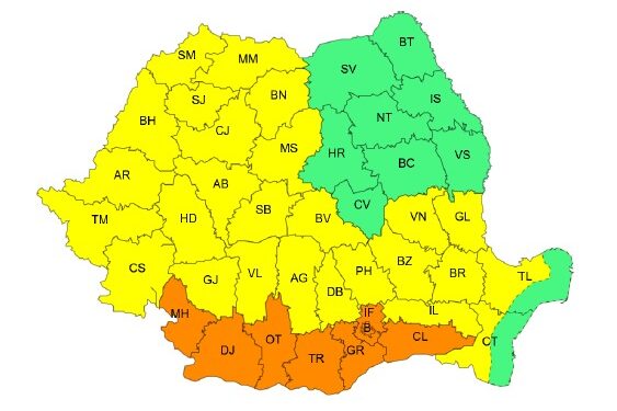 Valul de căldură și disconfort termic continuă și în zilele următoare