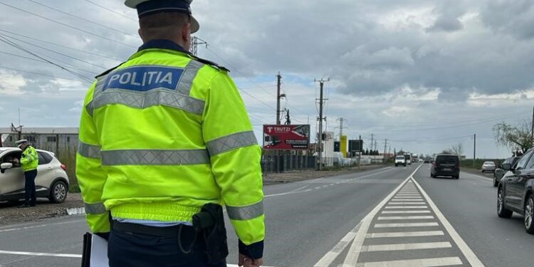 Un brăilean a ieșit cu mașina în afara părții carosabile la ieșire din municipiul Buzău