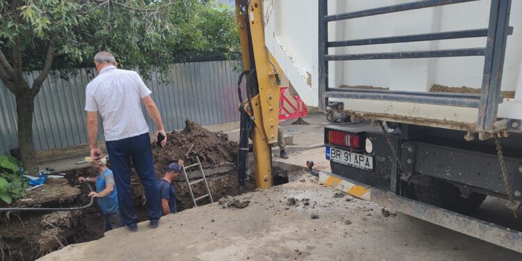 Punerea în funcțiune a unei noi conducte de alimentare cu apă