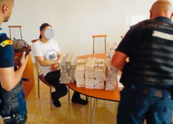 Țigări confiscate de jandarmi