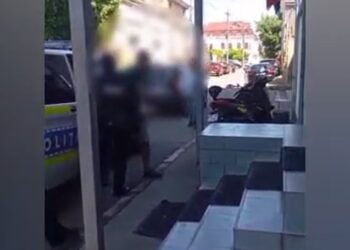Și-a studiat victima cu drona