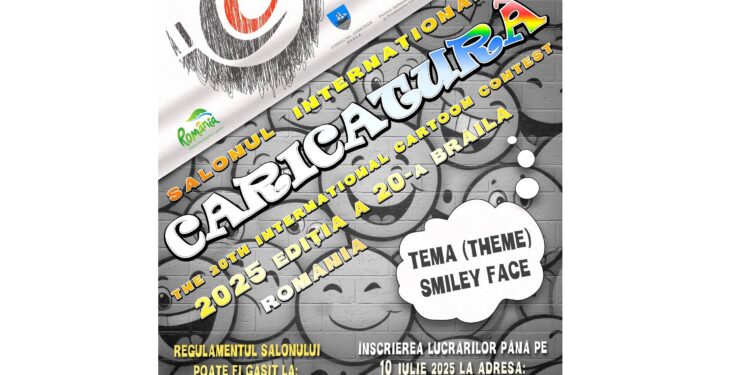 Ultimele zile de înscrieri la a XX-a ediție a Salonului Internațional de Caricatură de la Brăila