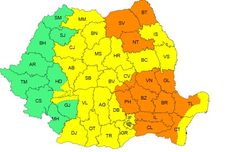 Avertizare meteo