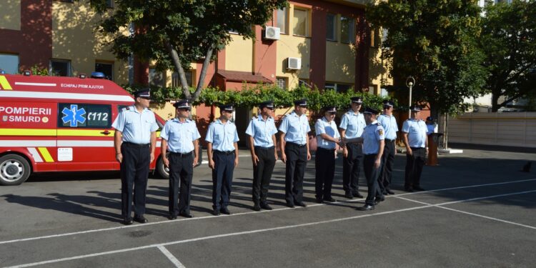 Avansări în grad la ISU Dunărea Brăila
