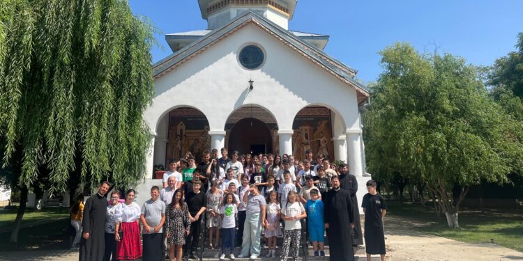 Vacanța din pridvorul bisericii pentru copii din 5 localități din județul Brăila