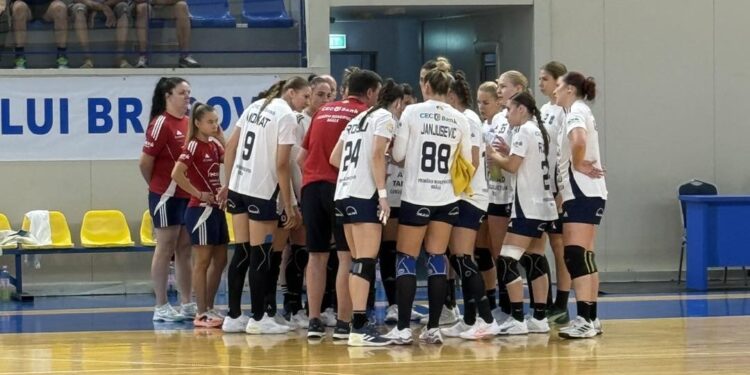 HC Dunărea Brăila a pierdut meciul cu CSM București în prima zi de la Cupa Corona