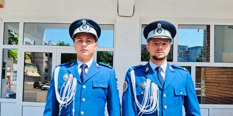 Două noi cadre militare în echipa Inspectoratului de Jandarmi Județean Brăila