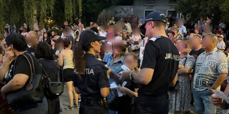 Polițiștii brăileni alături de cetățeni în perioada manifestărilor dedicate Zilelor Municipiului Brăila