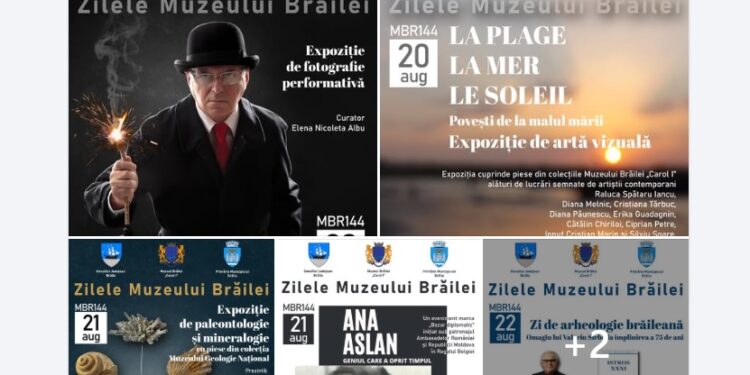 Activități dedicate aniversării a 144 de ani de la înființarea Muzeului Brăilei