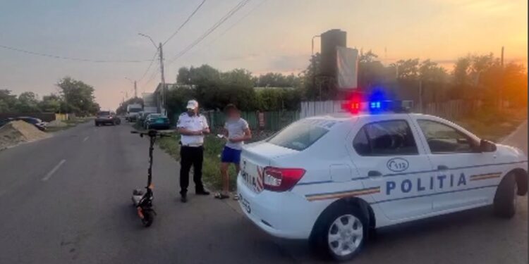 Accidente cauzate de bicicliști și trotinetiști