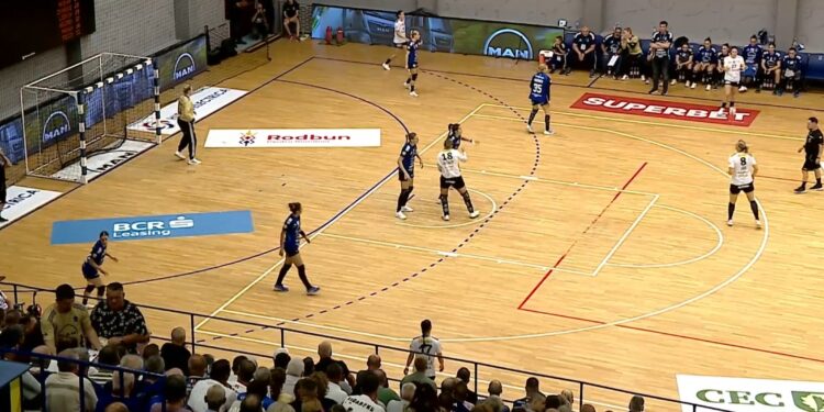 HC Dunărea a câștigat cu emoții meciul din prima etapă a Ligii Naționale