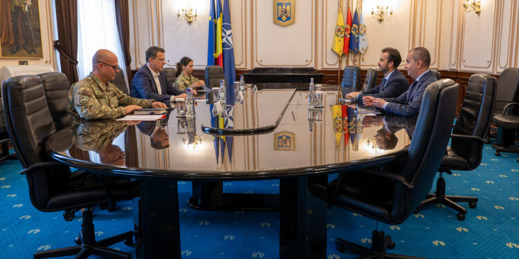 Ministrul apărării naționale, întrevedere cu reprezentanții companiei italiene Fincantieri