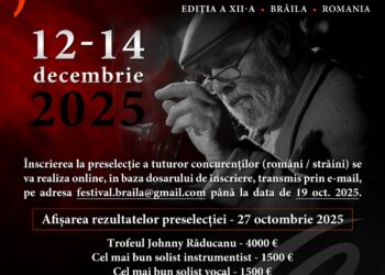 Desfășurarea Festivalului Internațional de Jazz ”Johnny Răducanu” amânată din octombrie în decembrie
