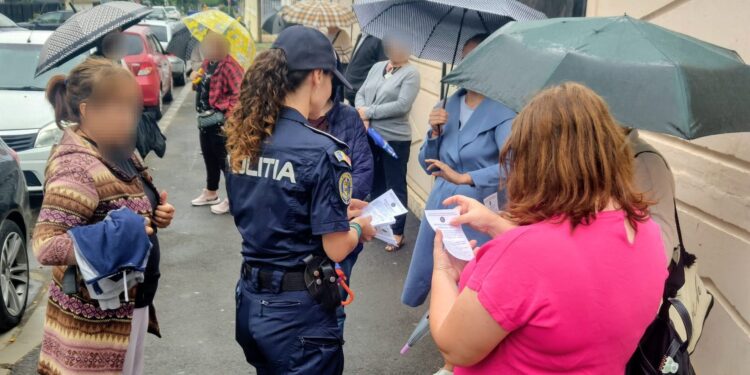 Activități informativ-preventive adresate părinților aflați în zonele adiacente unităților de învățământ gimnazial