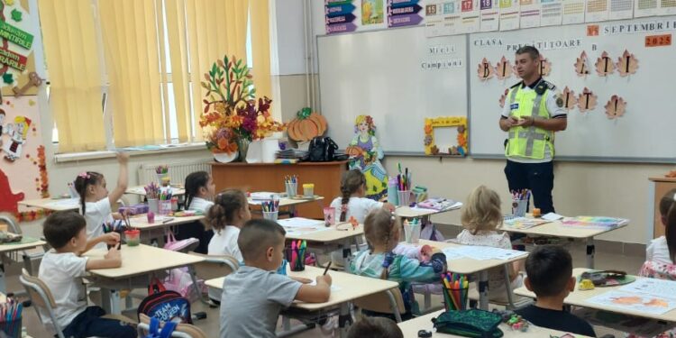 Educație rutieră în cadrul orelor de curs