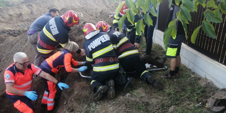 Muncitor surprins de un mal de pământ, în comuna Corod, județul Galați