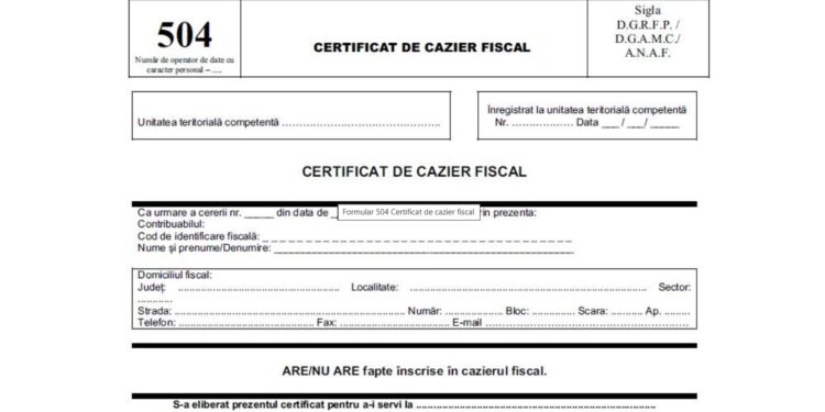 Cazierul fiscal a fost extins. Avertisment pentru firme și administratori
