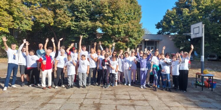 Mișcare și relaxare #BeActive la Centrul Școlar de Educație Incluzivă Brăila