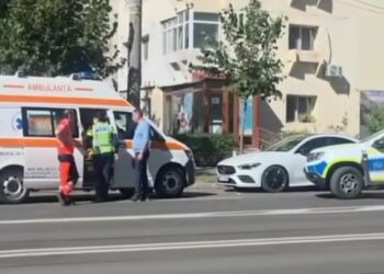 Accident pe Dorobanți