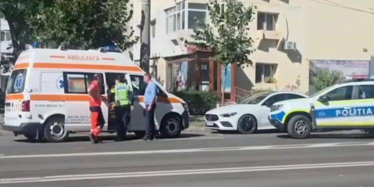 Accident pe Dorobanți
