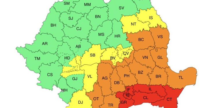 COD PORTOCALIU ploi importante cantitativ