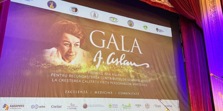 Gala Ana Aslan, dedicată celebrei cercetătoare