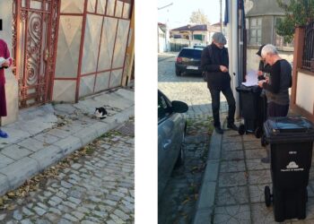 Distribuția pubelelor negre continuă pe mai multe străzi din municipiul Brăila
