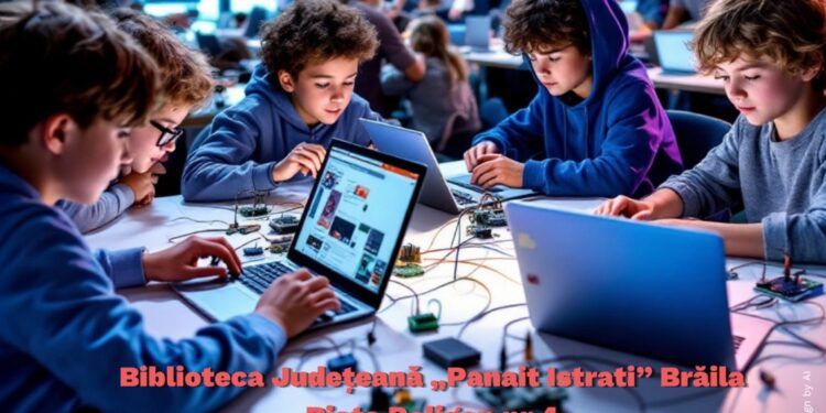 Viitorul digital prinde contur la Brăila: Hackathon Regional Code Kids
