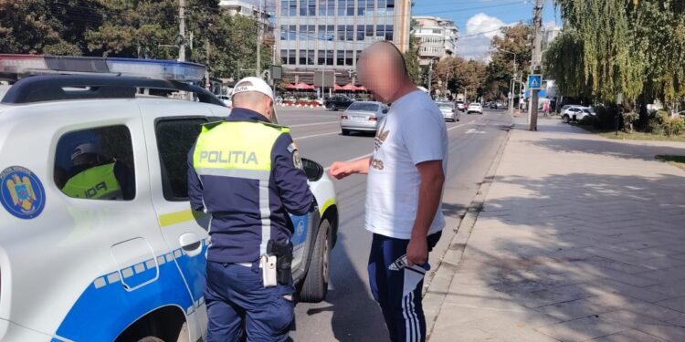 polițiștii din cadrul Serviciului Rutier au acționat în municipiul Brăila pentru reducerea riscului rutier în rândul pietonilor