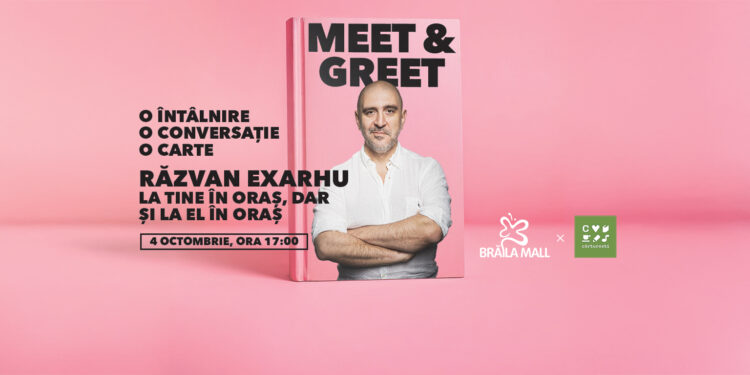 Răzvan Exarhu vine la Brăila Mall pe 4 octombrie