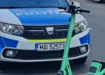 Trotinetist accidentat pe Calea Călărașilor