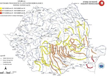 Avertizare hidrologică pentru râurile Călmățui și Buzău