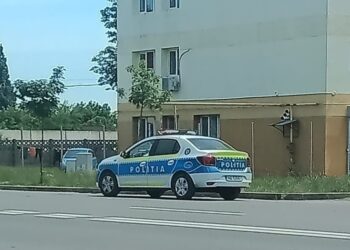 Politie pe Sos. Rm. Sarat