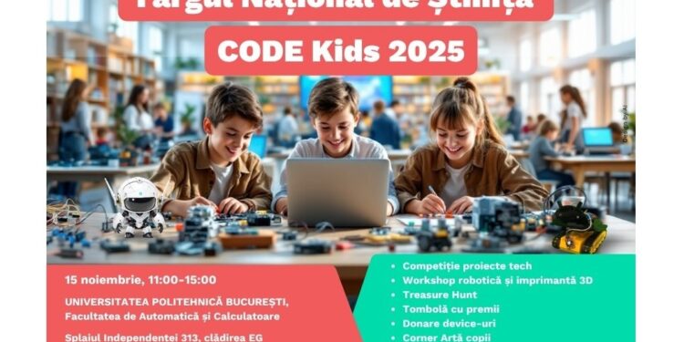 Târgul Național de Știință CODE Kids 2025