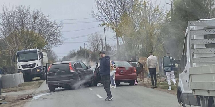 Accident cu 3 persoane rănite în localitatea Cazasu