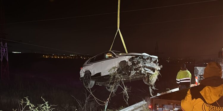 S-a răsturnat cu mașina pe șoseaua din Brăila Galați