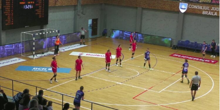 Victorie clară a echipei de Divize a HC Dunărea în fața CNE Rm. Vâlcea, formată numai din junioare