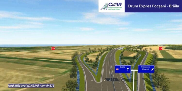 Pe 2 decembrie începe etapa de proiectare a Drumului Expres Focșani-Brăila