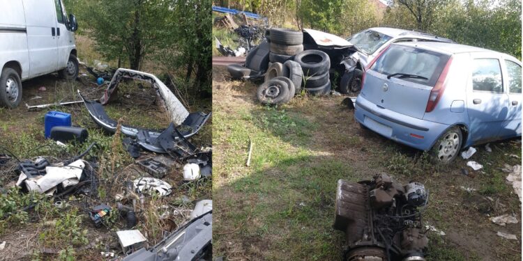 Amendat de Garda de Mediu pentru deșeuri depozitate necorespunzător