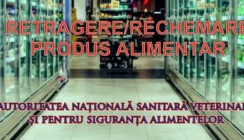 Retragerea de urgență a unor loturi de produse pentru bebeluși